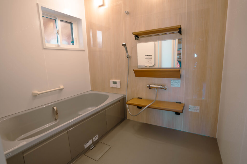 広々とした1.25坪のユニットバス