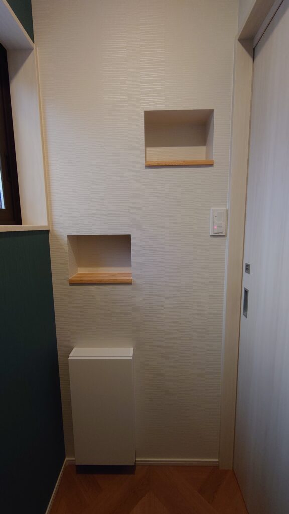 トイレ内にもニッチ